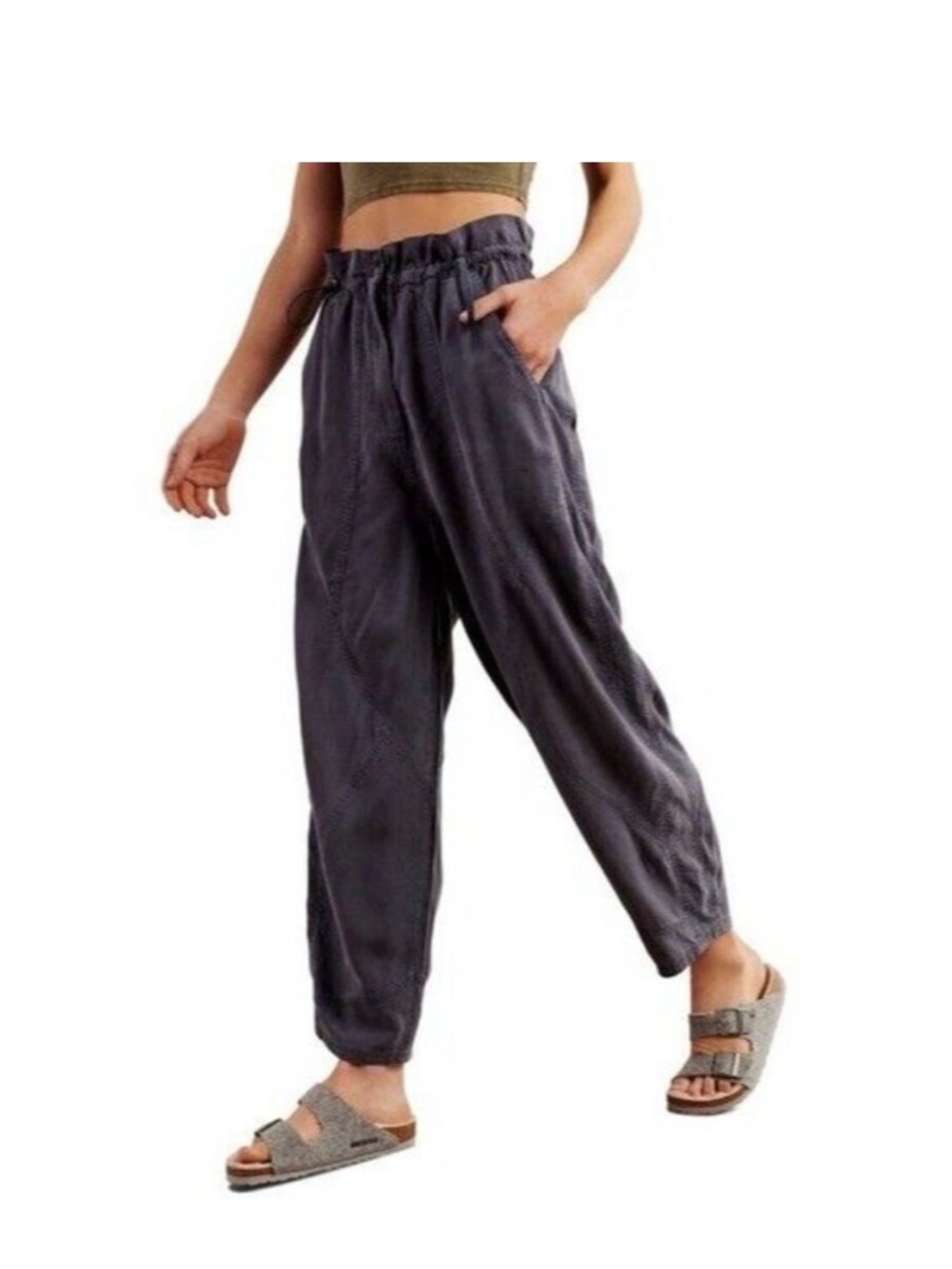 Free People Movement Point Break Pants in Deep Plum, XS, NWOT